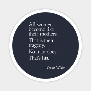 Oscar Wilde Quote Magnet